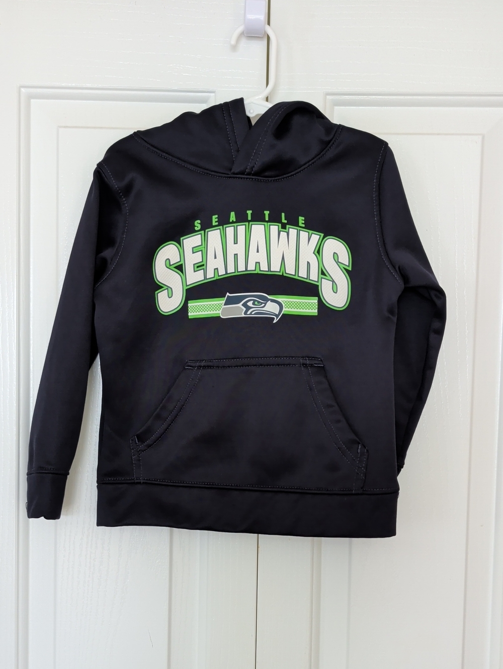 Seattle Seahawks Kids Black Pullover Hoodie